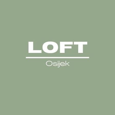 Appartement Loft Osijek Extérieur photo